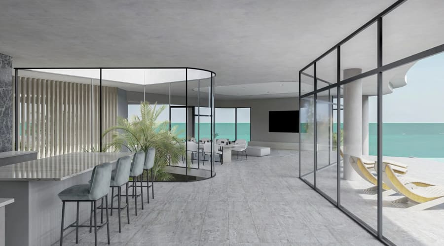 RENDERING | Lot 11 | Blue Mountain Providenciales Turks & Caicos | Concierge Auctions | Luxury Real Estate 