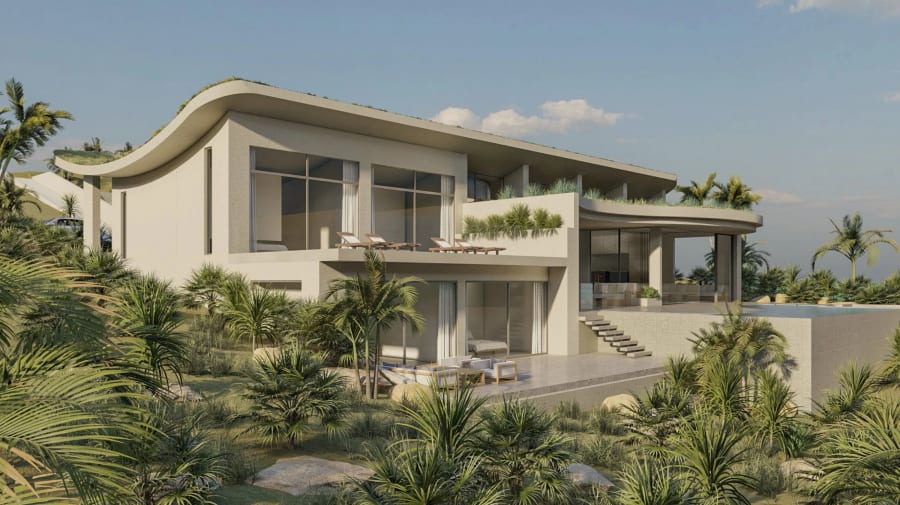 RENDERING | Lot 40 | Blue Mountain Providenciales Turks & Caicos | Concierge Auctions | Luxury Real Estate 