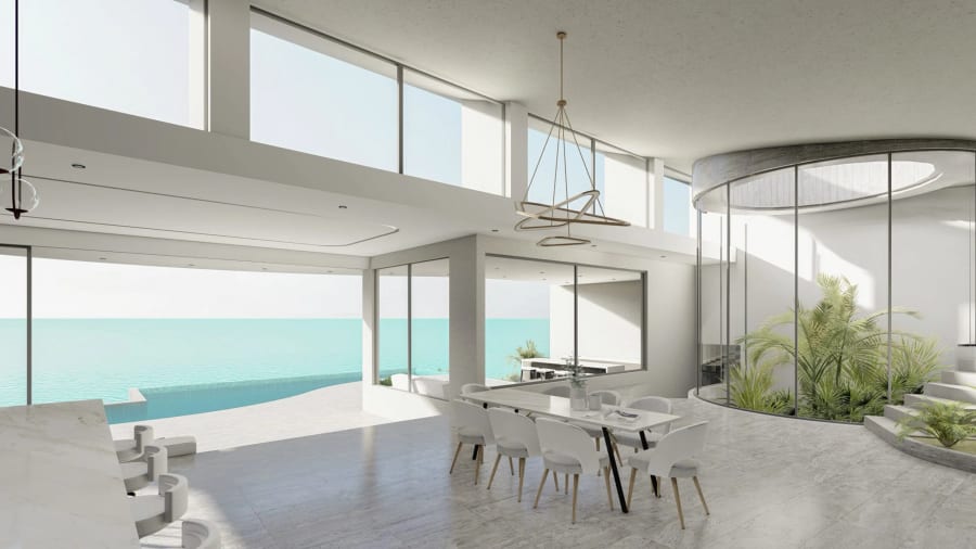 RENDERING | Lot 40 | Blue Mountain Providenciales Turks & Caicos | Concierge Auctions | Luxury Real Estate 