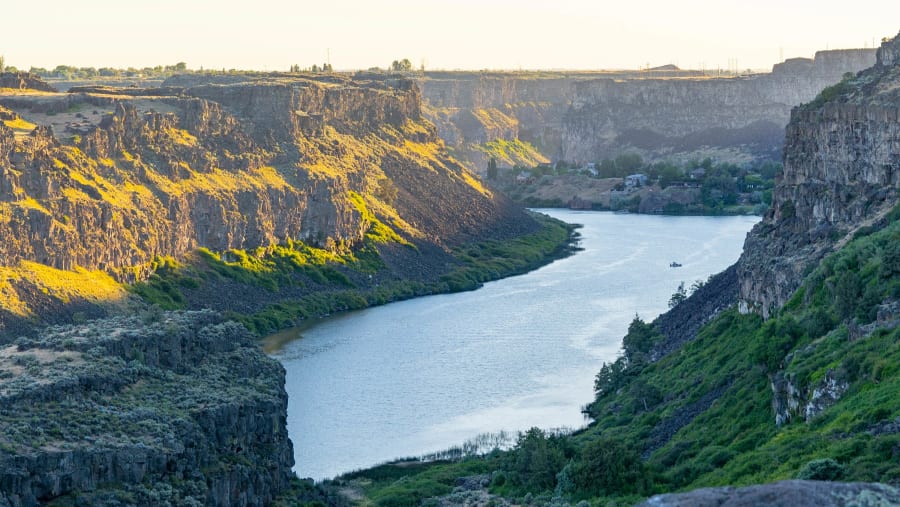 Devil's Corral | Snake River, ID | Luxury Real Estate | View of Snake River from Devil's Corral