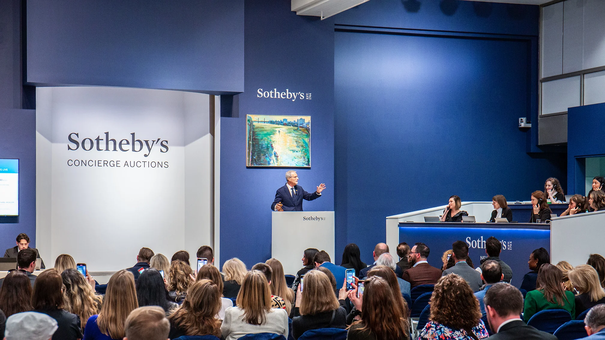 White Glove Result for Sotheby's First Live Streamed Auction of Real Estate; Sale Achieves $275M in Aggregate Bids