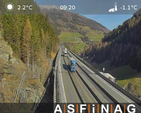 Kamera ASFINAG LUEG BRÜCKE
