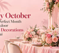 Why October Is the Perfect Month for Outdoor Floral Decorations in Dubai
