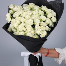 white-spray-rose