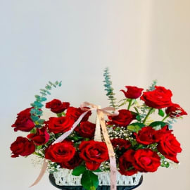 Majestic Red Basket