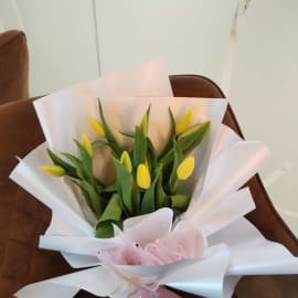 Bouquet Yellow Tulips