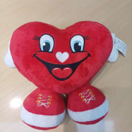 Joyful Lovebug Plush: A happy, cuddly plush toy in the shape of a lovebug, perfect for spreading joy and warmth.