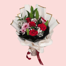 Rhapsody Bouquet for anniversaries, Valentine's Day, or expressing deep love.