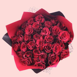 50 Red Roses Bouquet