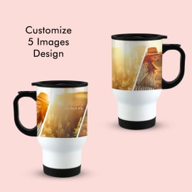 Golden Photo Mug