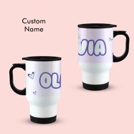 Name Travel Mug
