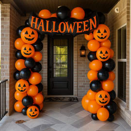 Haunted Balloon Arch