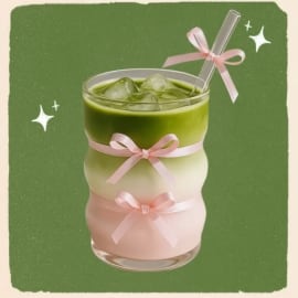 Rose Vanilla Cloud Matcha