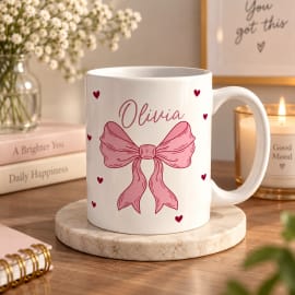 personalized-olivia-pink-bow-mug