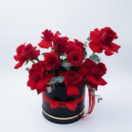 Red rose box