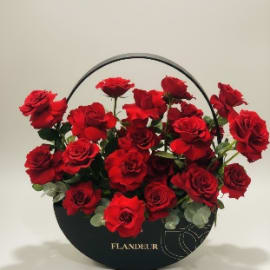 Red Flandeur Basket