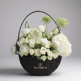 White Flandeur Basket