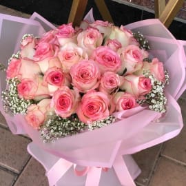 Voguish Pink Bouquet