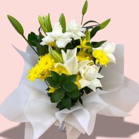 金色宁静花束