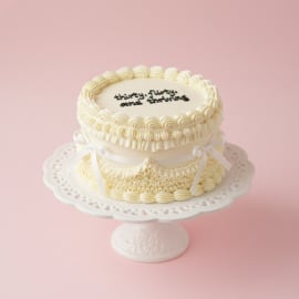 Vintage White Ruffles