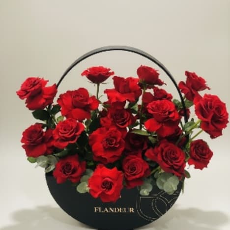 Red Flandeur Basket