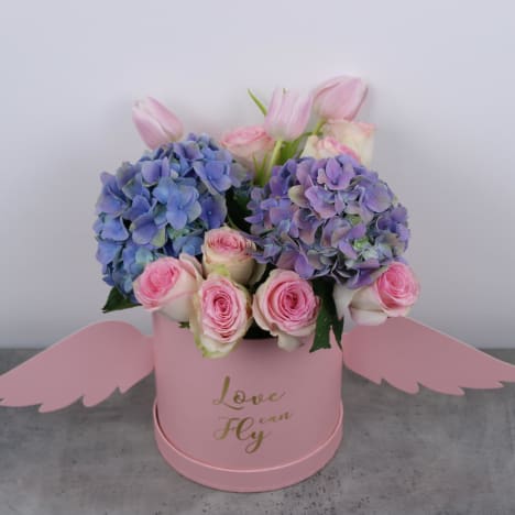 Pink Butterfly Bouquet - Flower Delivery Dubai, UAE