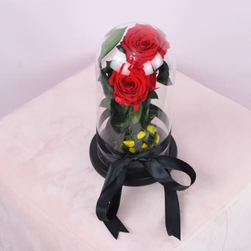 Everlasting Red Roses