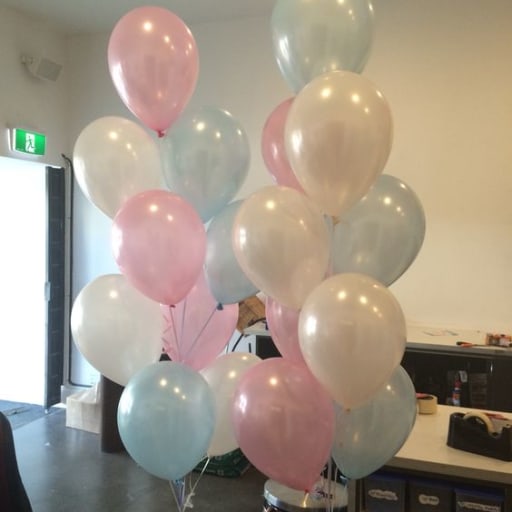 Soft Pastel Balloons