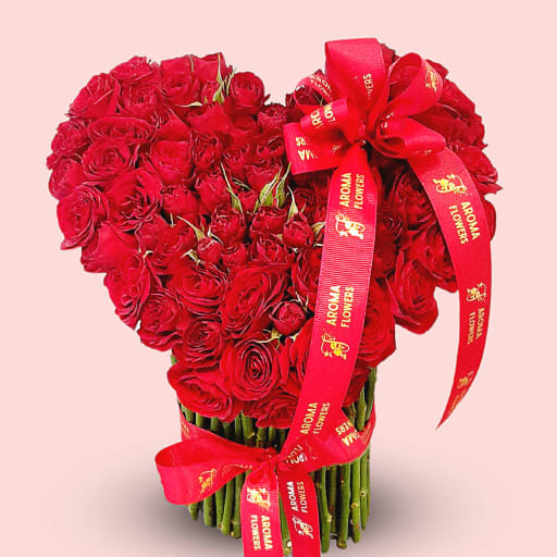 Red Heart Bouquet