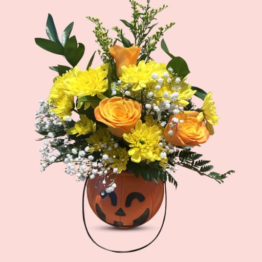 Spooky Fresh Blossom Pumpkin