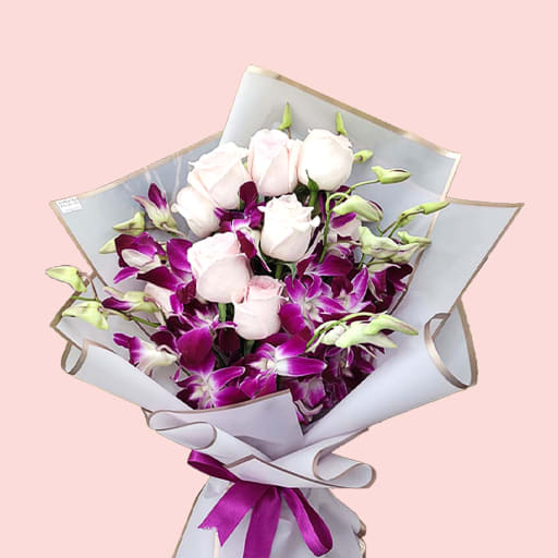 Orchid Flower Bouquet