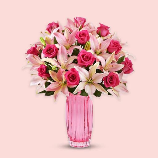 Enigmatic Roses Vase