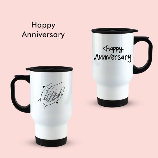 Holding Hands Minimalist Mug