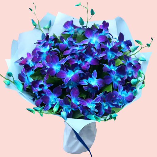 Blue Orchid Bouquet
