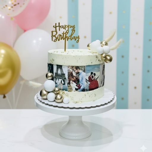 Memories Photo Cake