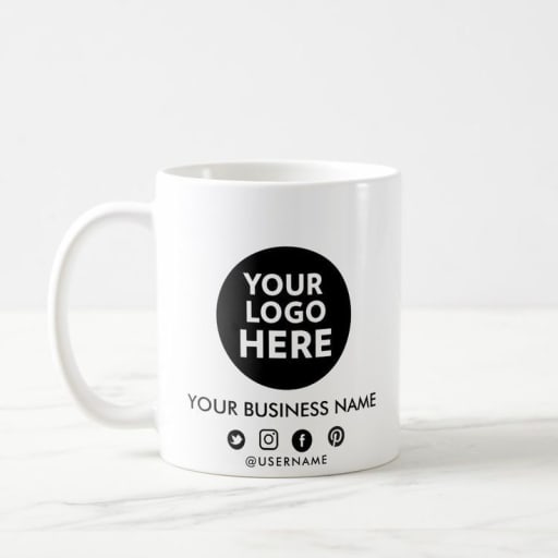 Customized Corporate Logo Mug