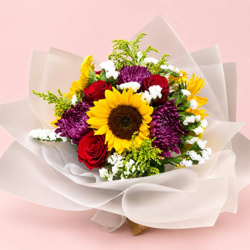 Heart-captivating Mix Flower Bouquet