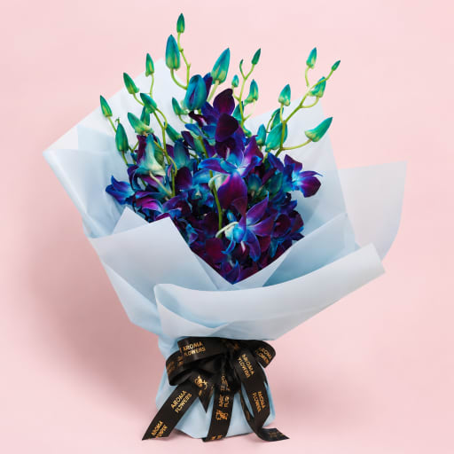 Azure Orchid Charm
