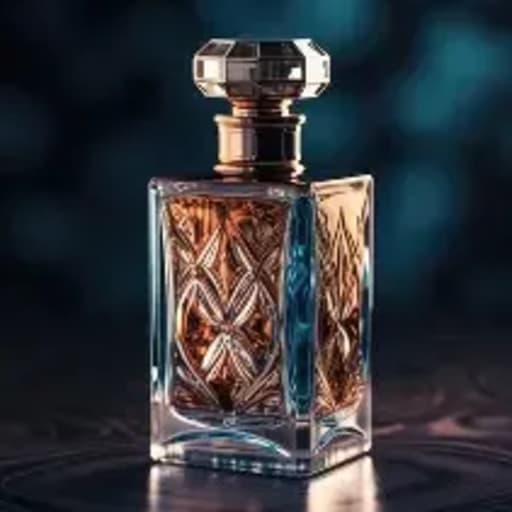Luxury Crystal Glass Decanter with Geometric Design