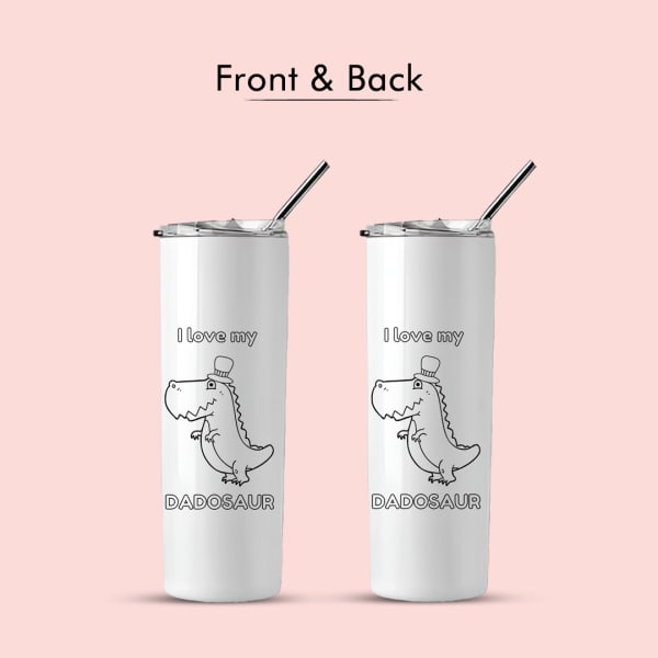 front and back tumbler