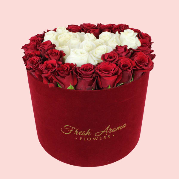 Big Heart Rose Box