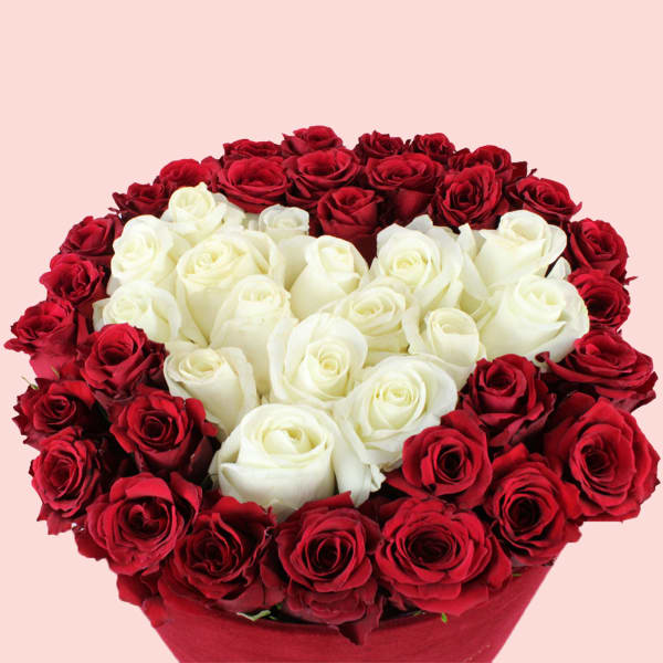 Big Heart Rose Box