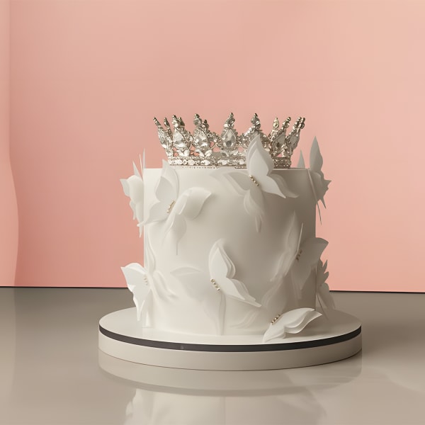 Royal Butterfly Cake