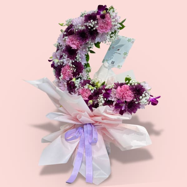 Crescent Bloom Bouquet