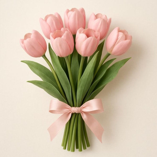pink tulip
