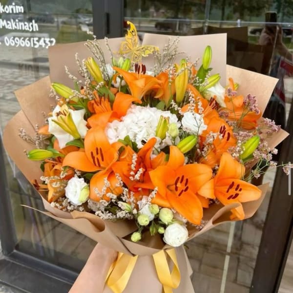 orange lilly