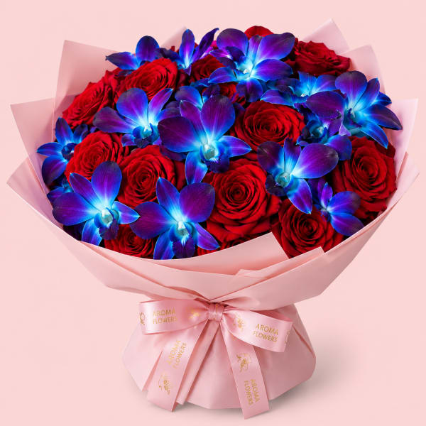 orchid & roses