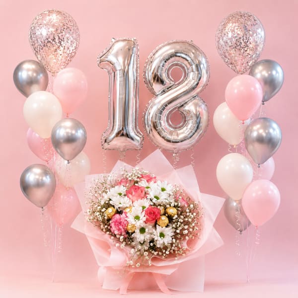 pink bunch