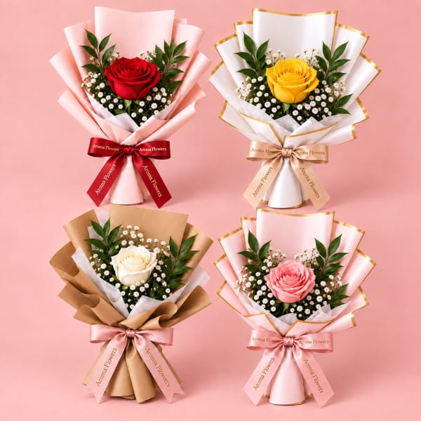 4 roses