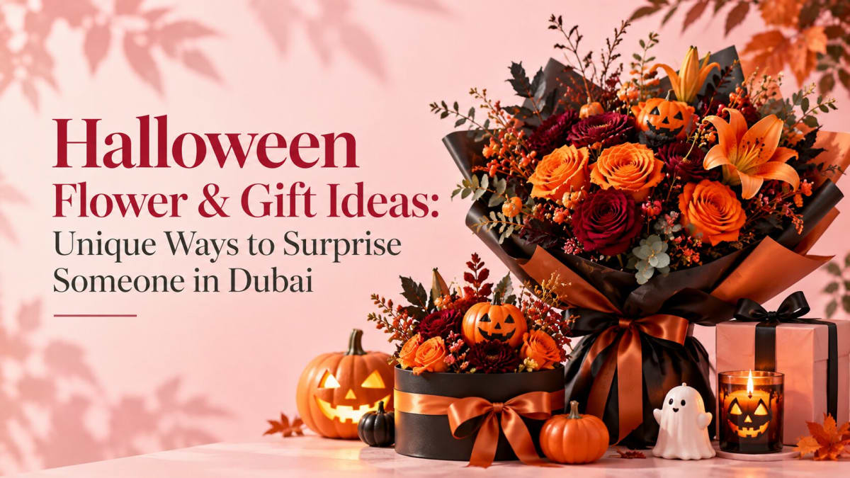 Halloween Flower & Gift Ideas: Unique Ways to Surprise Someone in Dubai